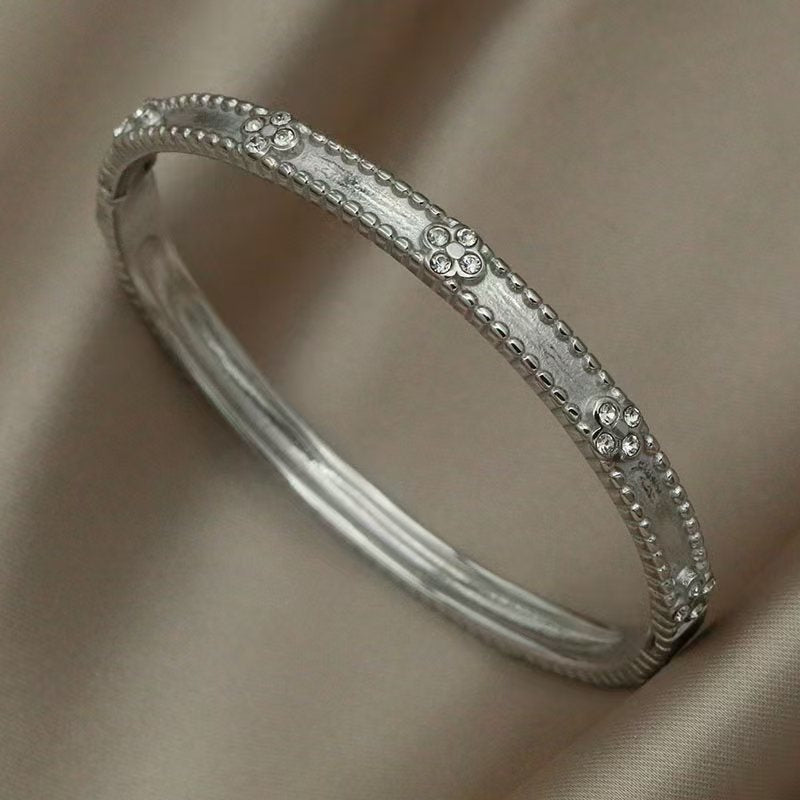 Mid-ancient Light Luxury Zircon Bracelet Niche Temperament Women