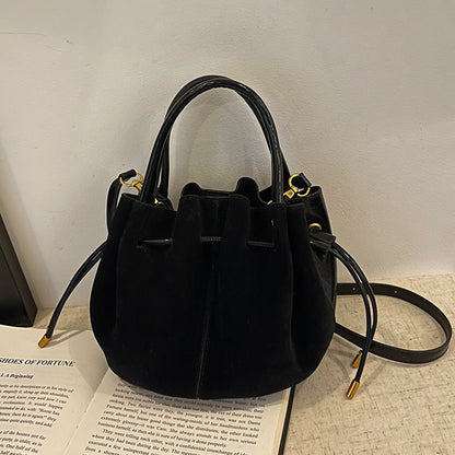 All-match Commute Simple Solid Color Crossbody Women's Bag