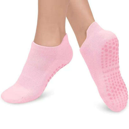 Boneless Mesh Athletic Socks Non-slip Silicone Indoor