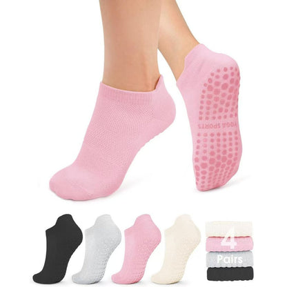 Boneless Mesh Athletic Socks Non-slip Silicone Indoor