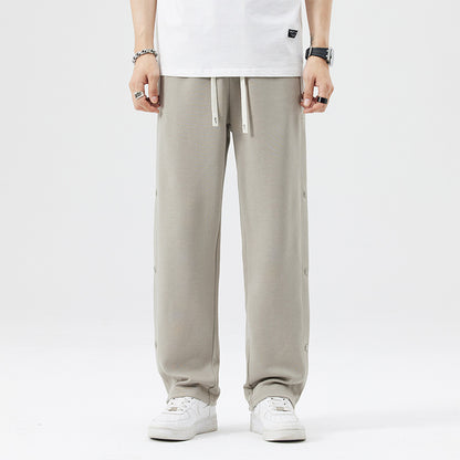 Loose Breathable Harem Knitted Casual Pants Men