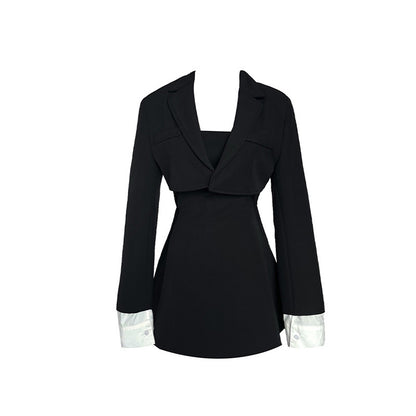 Temperament Suit Dress Women's Two Piece Set