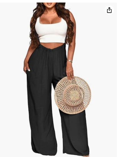 Women's Jumpsuit Casual Loose Sleeveless