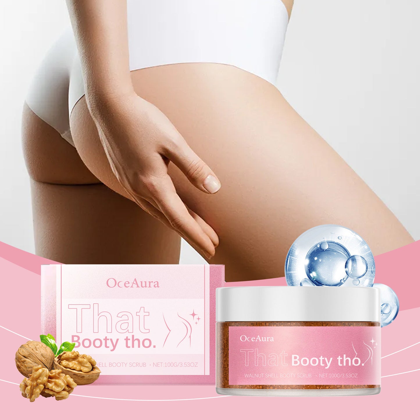 Gentle Cleansing Body Cutin Smooth Skin Hip Care Cream