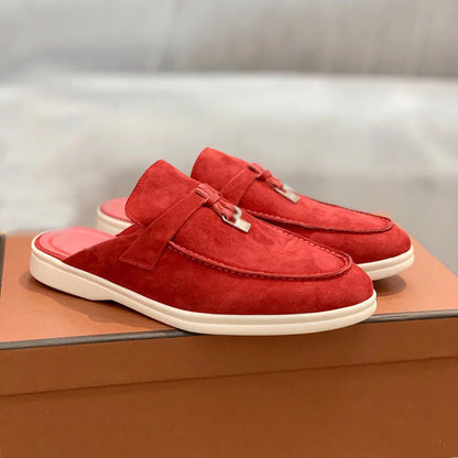 Lightweight Closed-toe Slippers Casual Large Size Flats