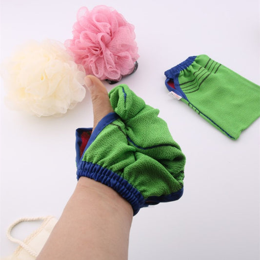 Finger Leakage Bath Towel Bamboo Fiber Double-sided Bath Towel