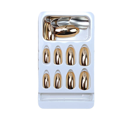 Electroplating  Nails Gold Wearable Removable