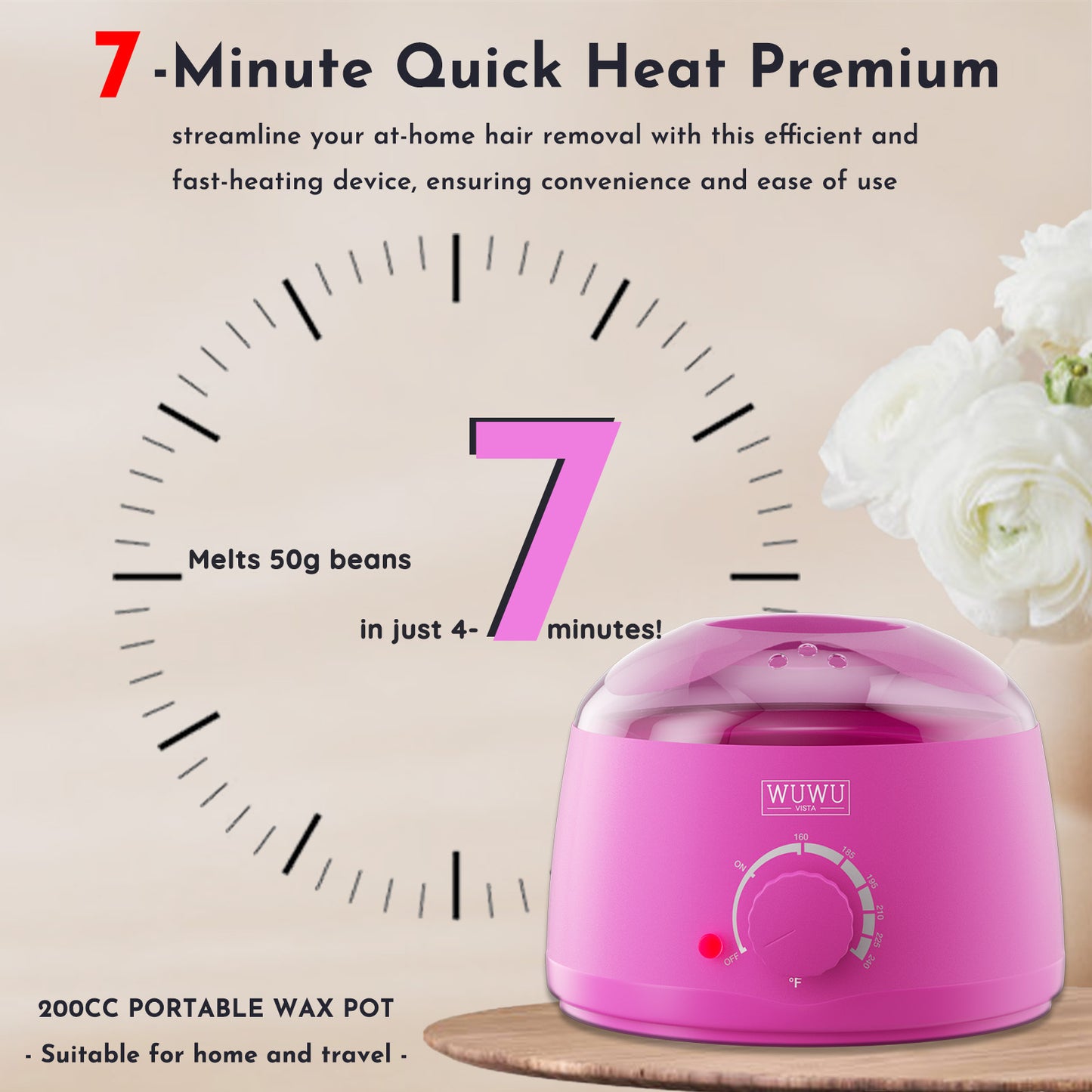 Waxing Gift Set 29pc Gold-Standard Hard Wax Kit With Wax Warmer & Beads For Full Body, Brazilian Hair Removal