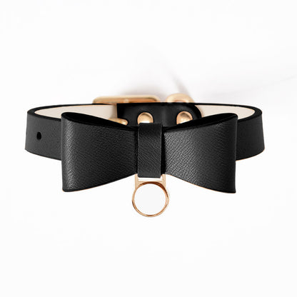 Luxury Leather Pet Cat Collar