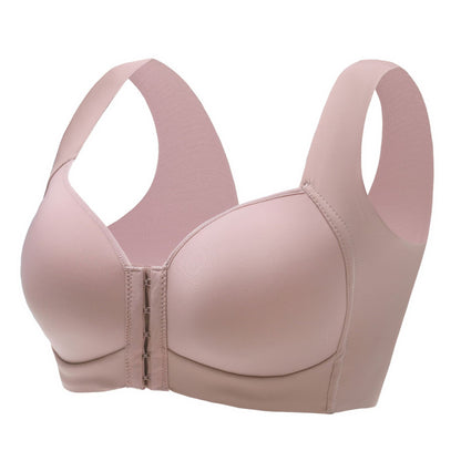 Women's Fashion Front Closure Underwired Gathering Bra