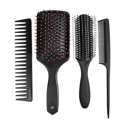 Hairdressing Styling Roll Hair Smoothing Comb