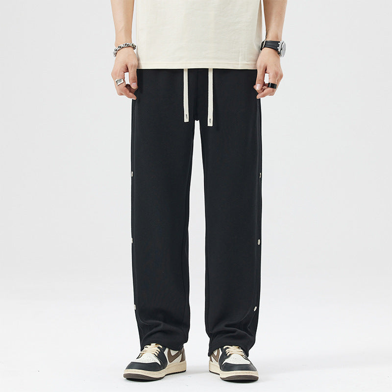 Loose Breathable Harem Knitted Casual Pants Men