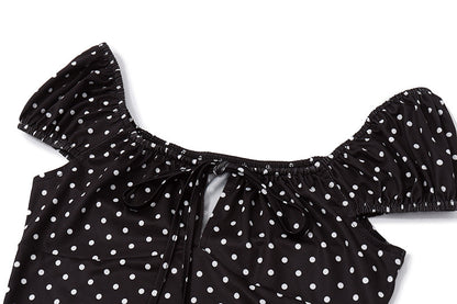 Off-shoulder Slim Fit Fashion Temperament Skirt Suit