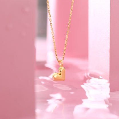 Light Luxury Niche Design Sense 925 Silver Pendant Clavicle Chain Women