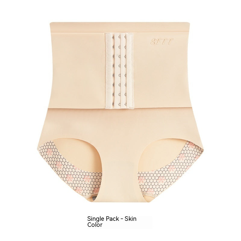 Seamless High Waist Bodybuilding Body Shaping Hip Lifting Strong Abdominal Pants Women