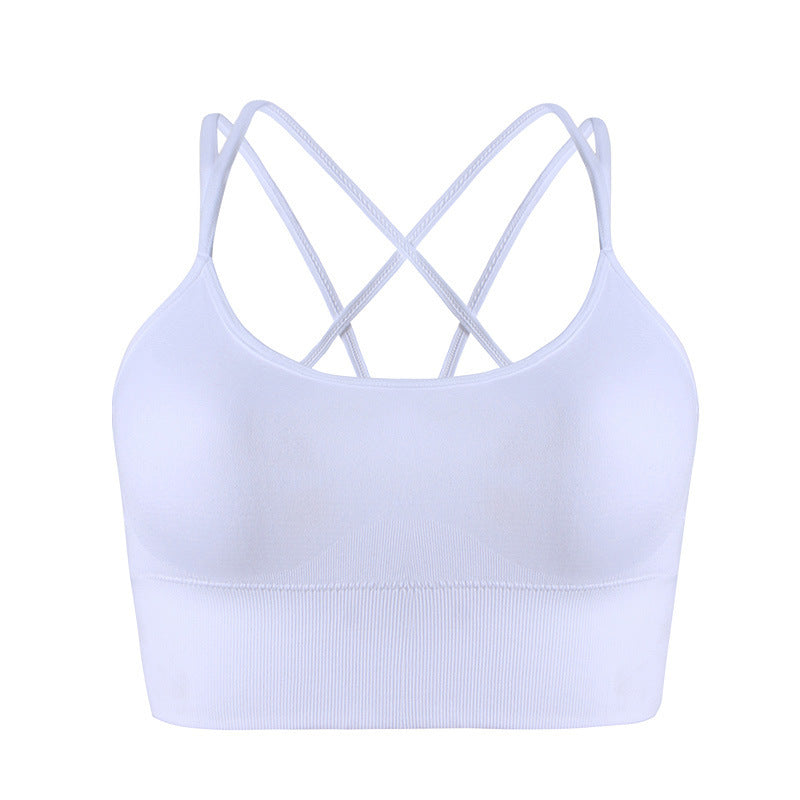 Women's Sports Bra Underwired Tube Top Vest