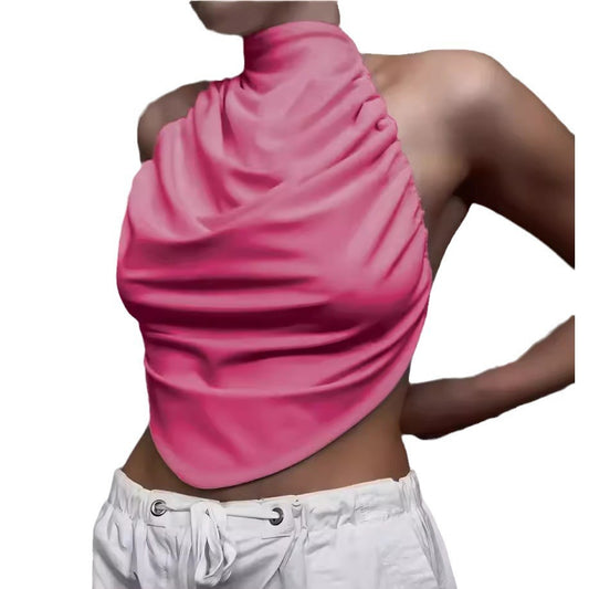 Halter Irregular Sexy Top