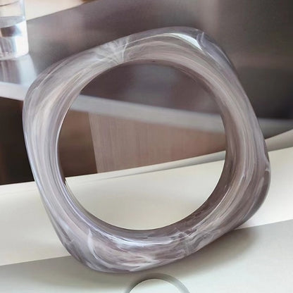 Acrylic Bracelet Exaggerated Ins Style Irregular Translucent