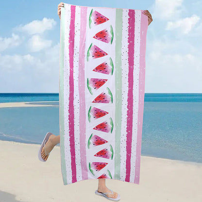 70150 Heat Transfer Printing Microfiber Shawl Portable Quick-drying Bath Towel