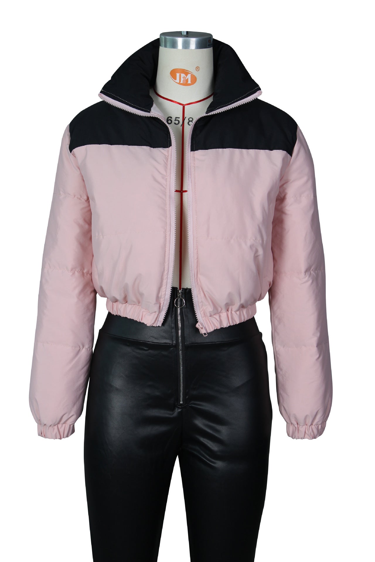 Women's Coat Fashionable Brand Classic Cotton-padded Jacket European And American Short Flight Jacket