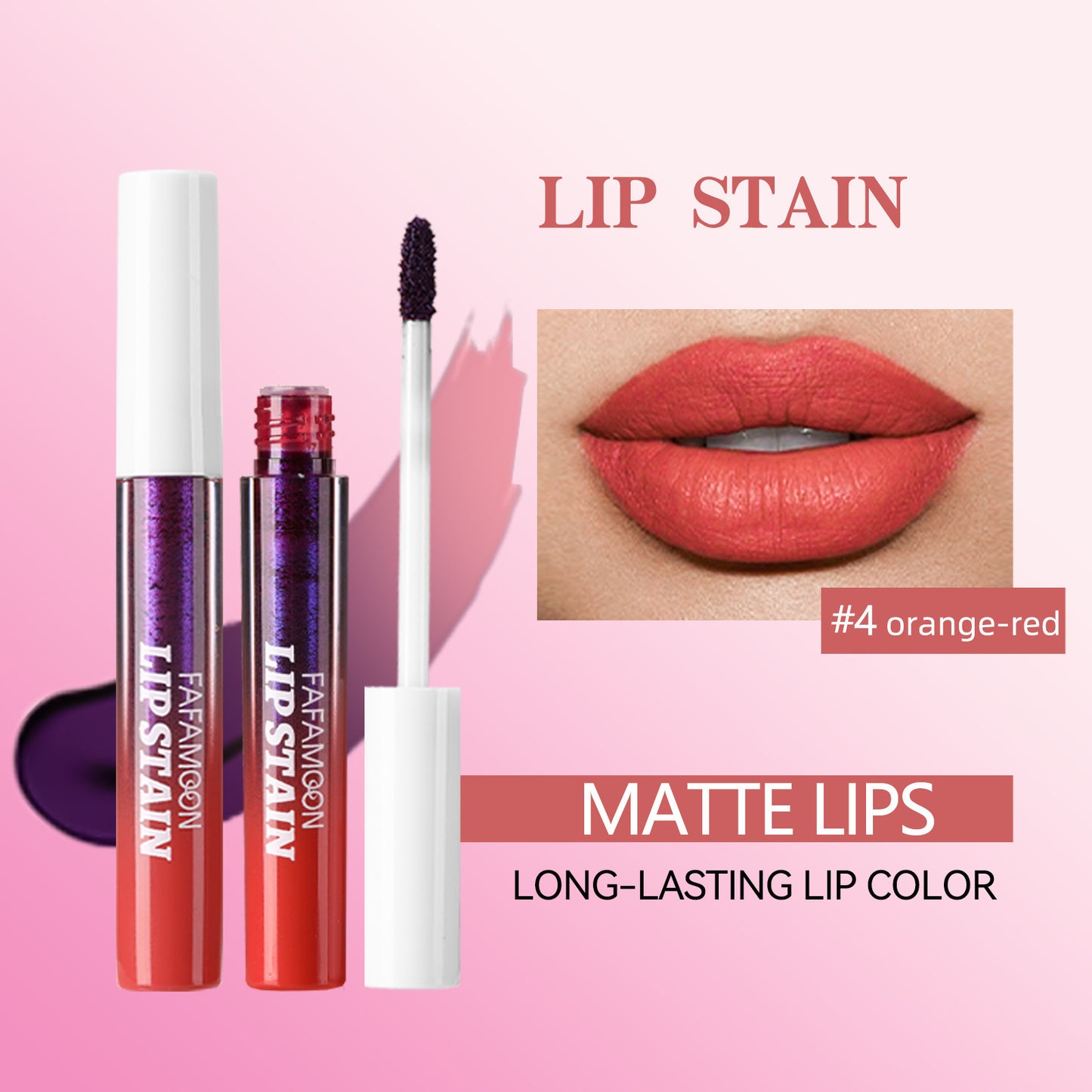 Tear And Pull Lip Gloss Lipstick Waterproof Smear-proof