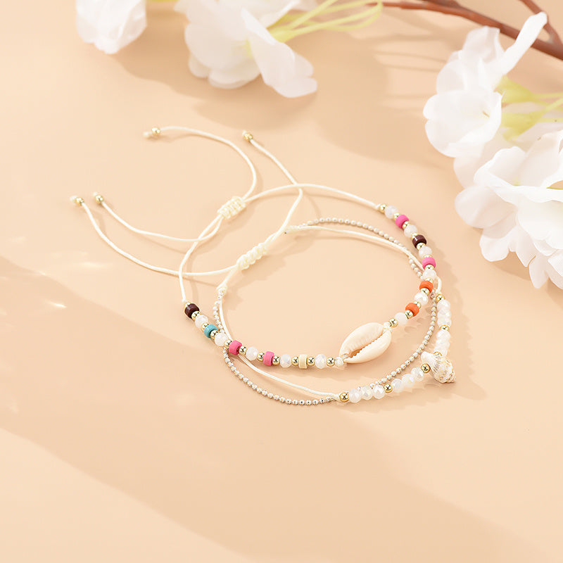 European And American New Sweet And Exaggerated Retro Anklet For Women