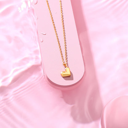 Light Luxury Niche Design Sense 925 Silver Pendant Clavicle Chain Women