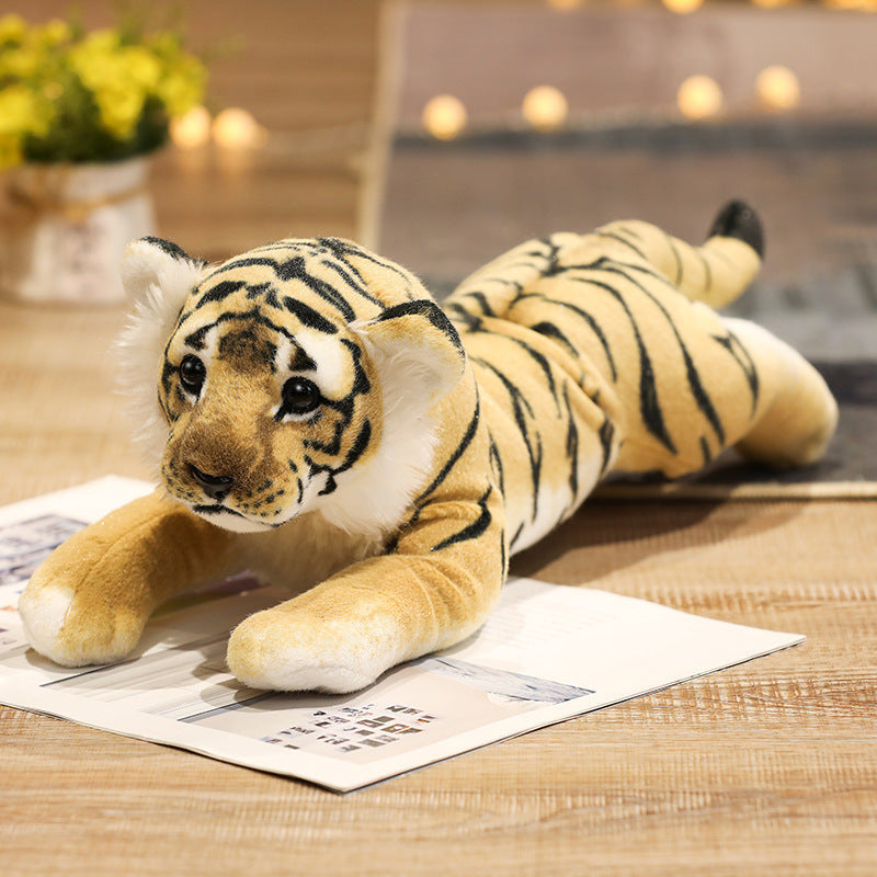 Lion King Plush Toy Simulation Tiger Leopard
