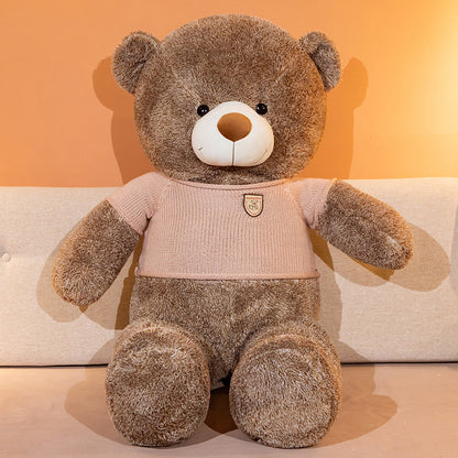 Cute Big Bear Doll Plush Toy Gift For Girls