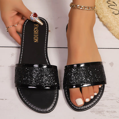 Fashion Casual Plus Size Outdoor Beach Simple Flat Slippers
