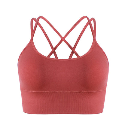 Women's Sports Bra Underwired Tube Top Vest