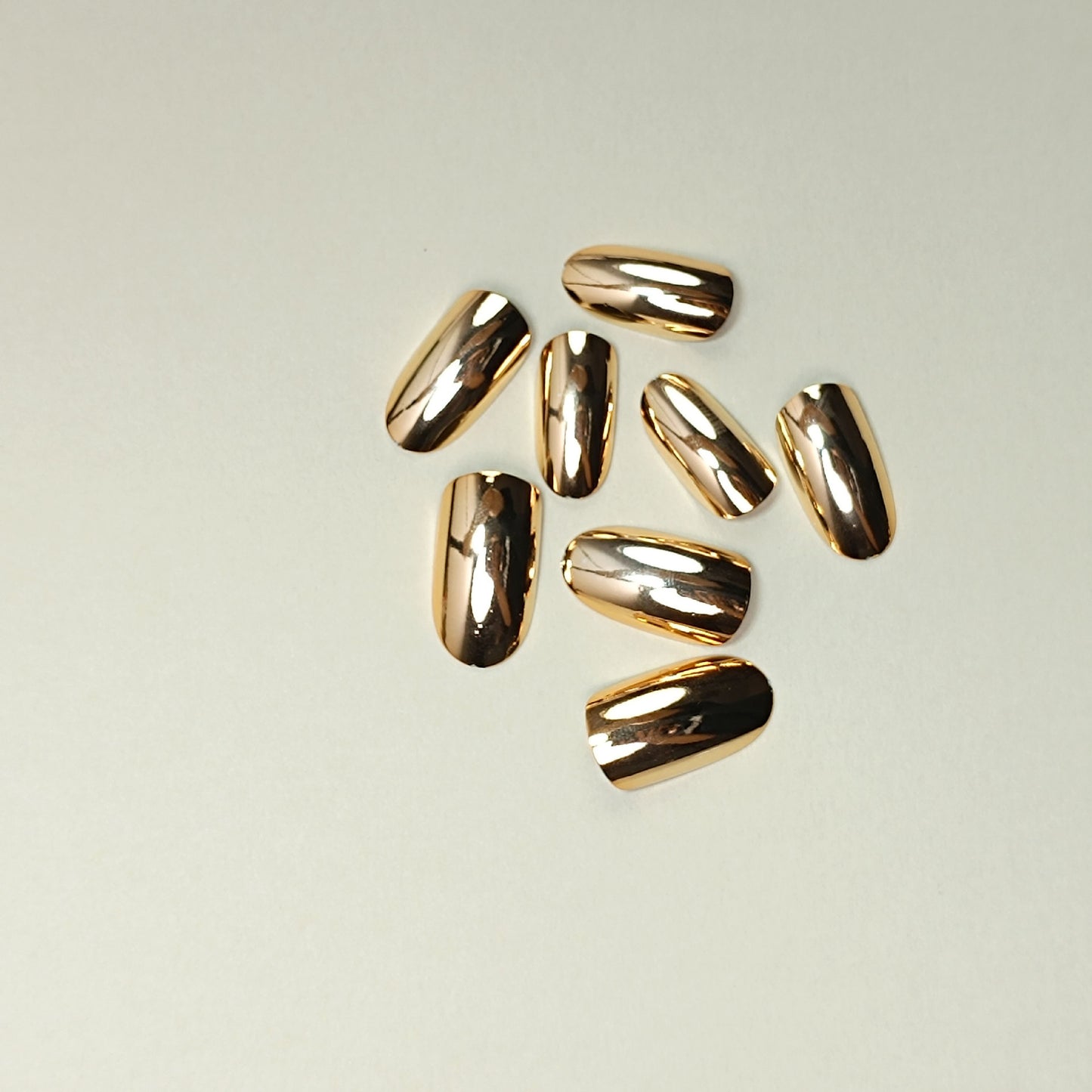 Electroplating  Nails Gold Wearable Removable