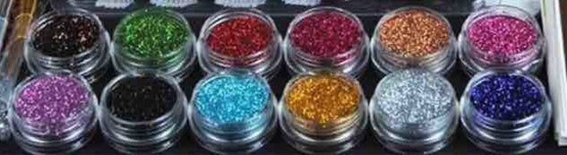 Set Of Nail Powder Tools For Light Therapy Plastic Set