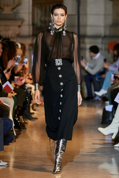 Women's Fashion Pointed Toe Stiletto Knee Boots