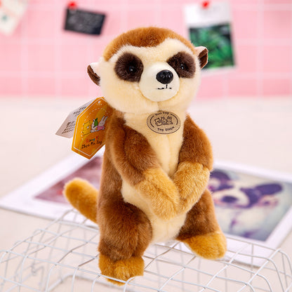 Simulation Ragdoll Children Cute Meerkat Plush Toy Doll