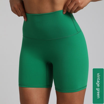 Quick-drying Nude Feel Yoga Shorts Hip Lifting
