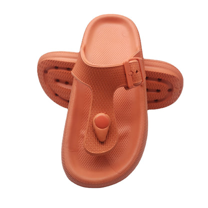 EVA Buckle Flip-flop Fashion Non-slip Slip-on Slippers Outdoor Dual-use Beach Shoes