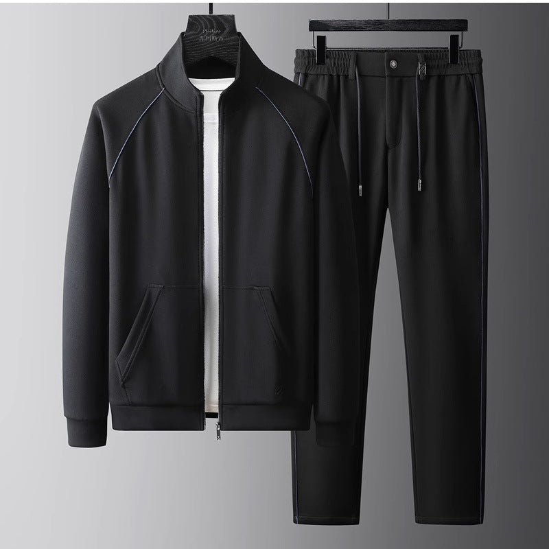 Stand Collar Casual All-match Sports Suit