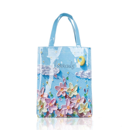 Simple Printed PVC Tote Bag Waterproof Large Capacity