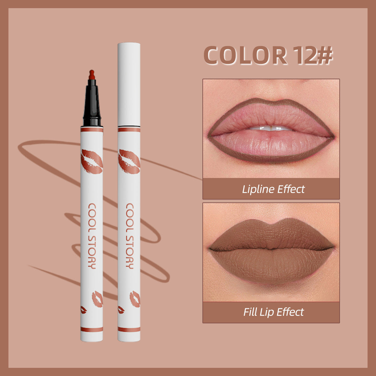 No Stain On Cup Lip Liner Matte Liquid
