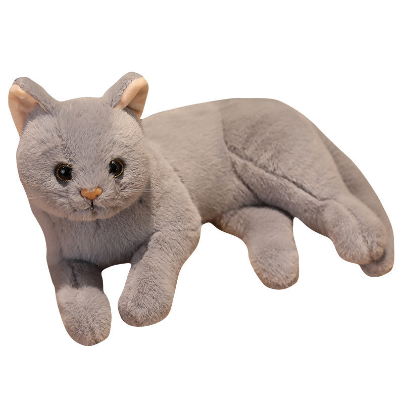 Cute Simulation Cat Doll Pillow Plush Toy