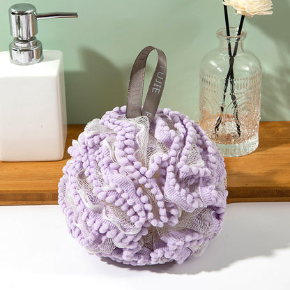 Independent High-end Large Bath Pearl Loofah Independent Packaging Bath Foaming Durable Shower Ball