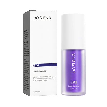 Jaysuing V34 Purple Toothpaste Toothpaste For Cleaning Bad Breath, Stains, Teeth Whitening, And Toothcare