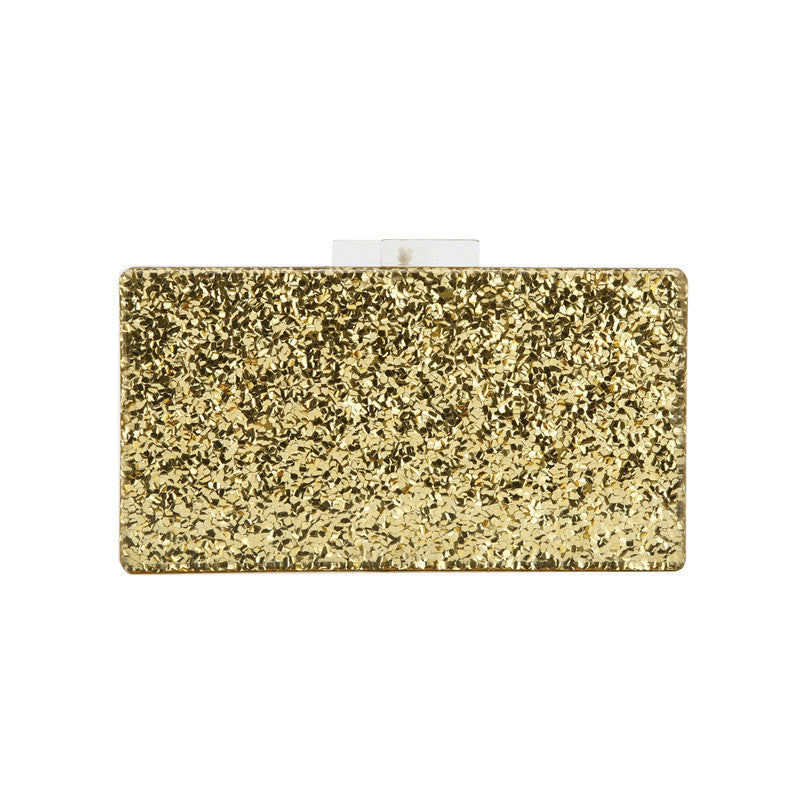 Ladies Paneled Acrylic Tote Evening Bag