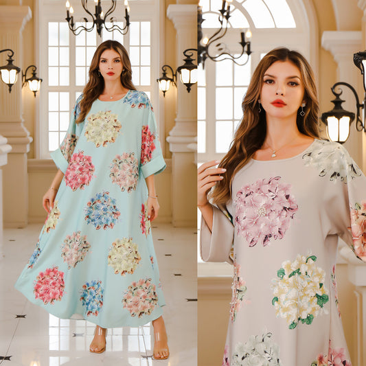 DUBAI Turkish Muslim Middle East Women's Beaded Gown