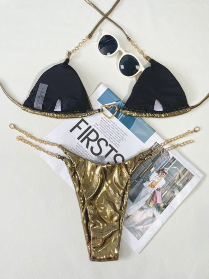 Swimming Wading Sports Strap Wrap Swimsuit For Women