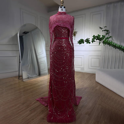 Pearl Light Luxury Trailing Dress Temperament Costume