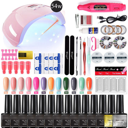A Complete Set Of Nail Tools For Beginners