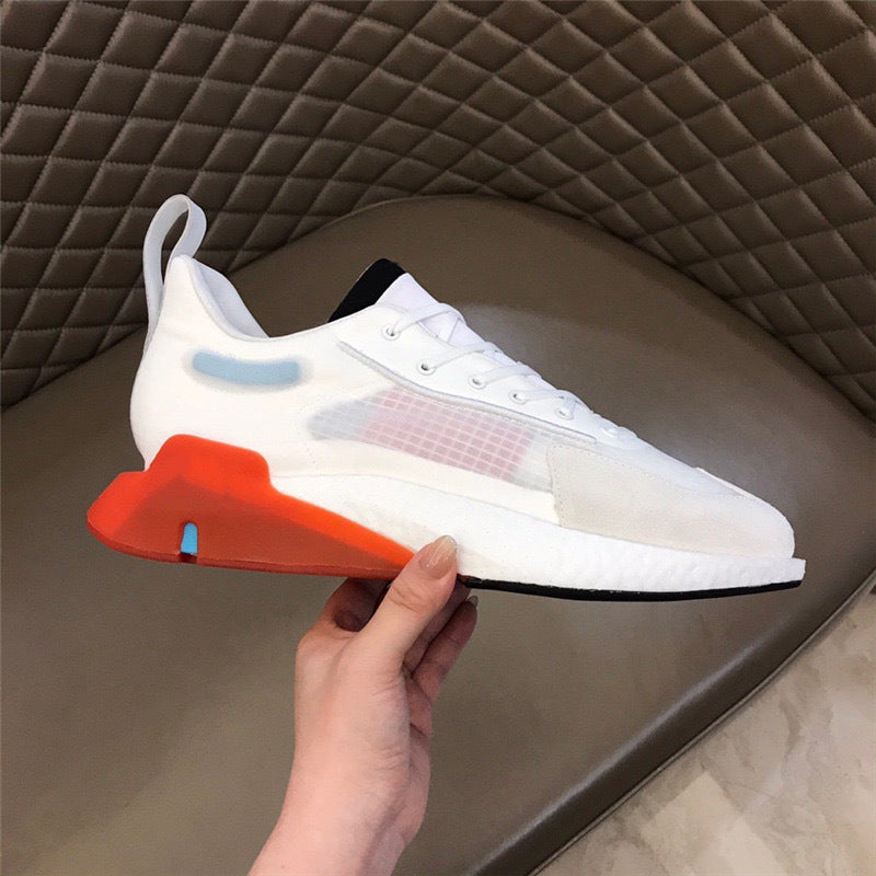 Black Knight Leather Breathable Thick Bottom Casual Versatile Board Shoes