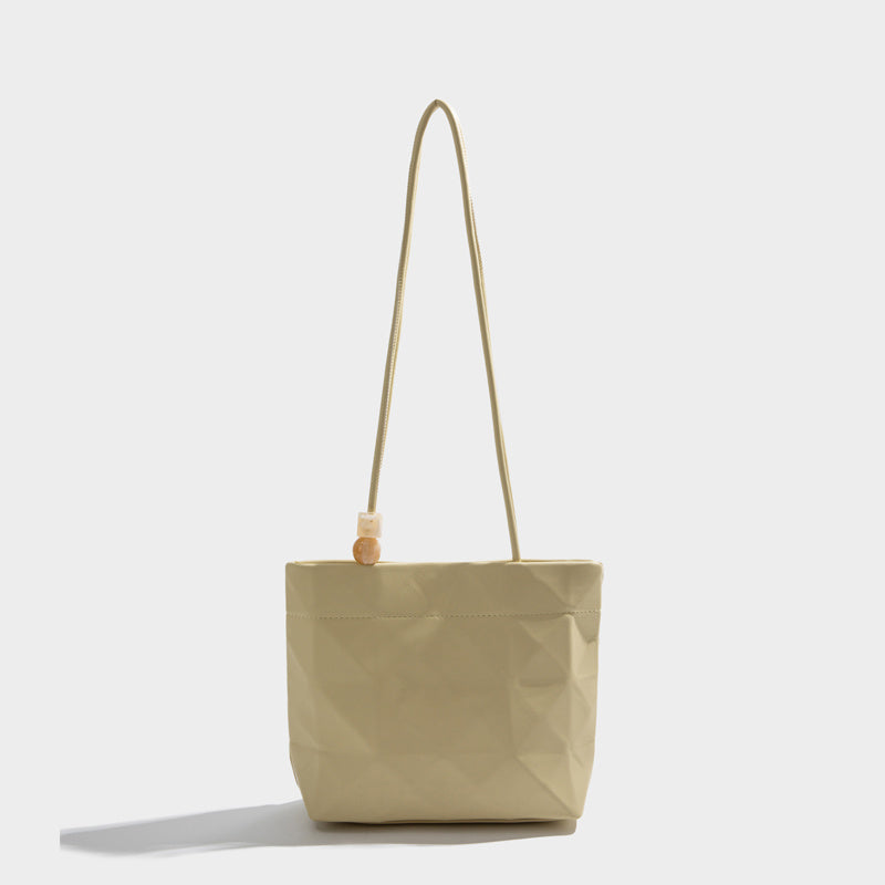 Light Luxury Niche Bucket Tote Bag